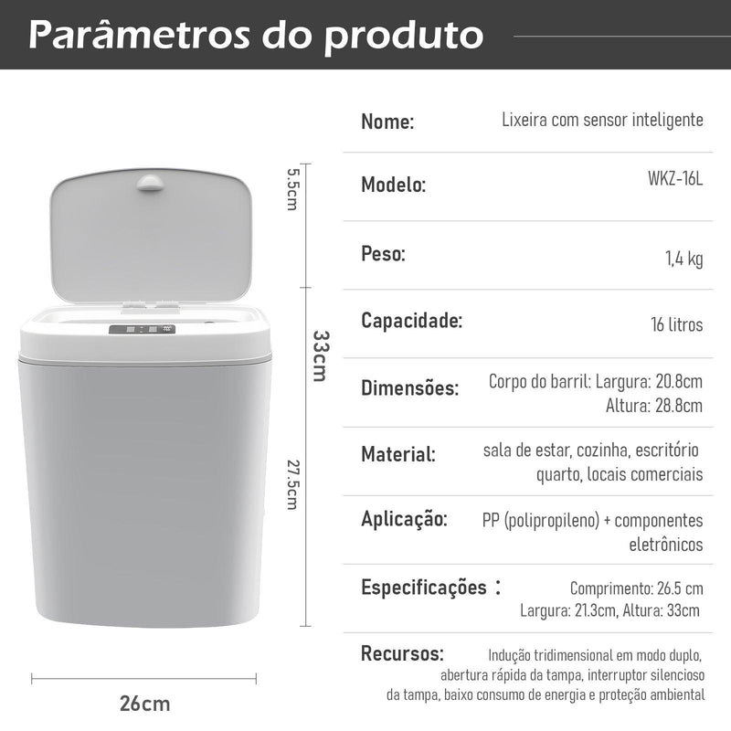 Lixeira Inteligente ZeroContact