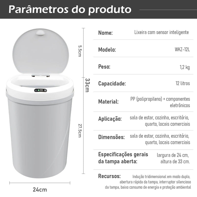 Lixeira Inteligente ZeroContact